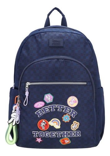 Mochila Para Mujer Mickey & Friends W Capsule Azul Marino Hbhebelo3cw Diseño De La Tela Gráfico
