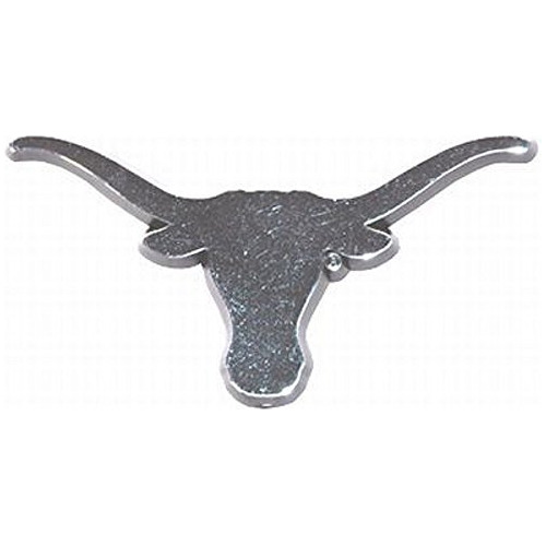 Emblema De Auto De Tono Plateado Texas Longhorns