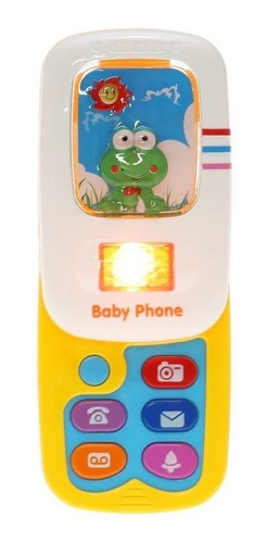 Celular Desliza Teléfono Musical Bebés Music Phone Baby Toys