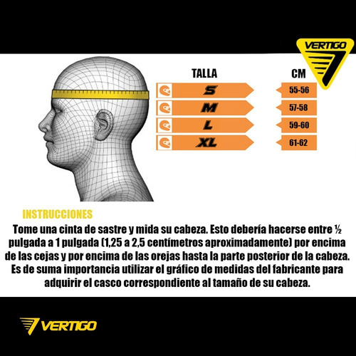 Casco Moto Integral Vertigo Max. En Gravedadx