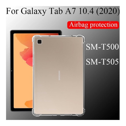 Capa Gel Transparente Para Samsung Galaxy Tab A7 T500/t505