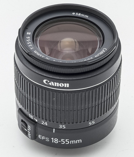 Lente Canon Ef-s 18-55mm Iii C/ Auto Foco Pronta Entrega