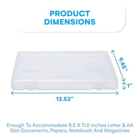 Bins & Things Jtj Sourcing Plastic Storage Box For Letter A4