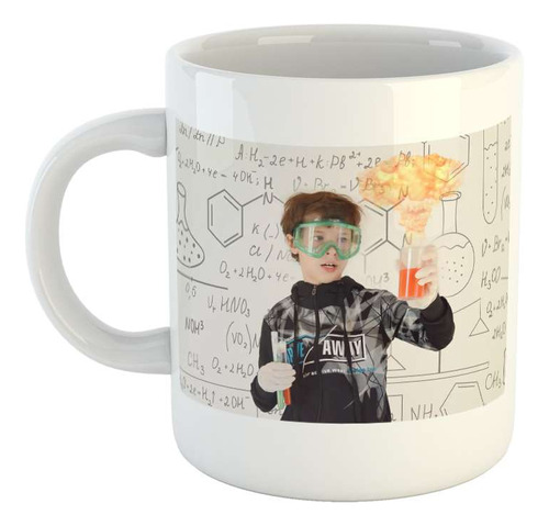 Taza Ceramica Quimica Formula Ciencia Cientifico Atomo P3