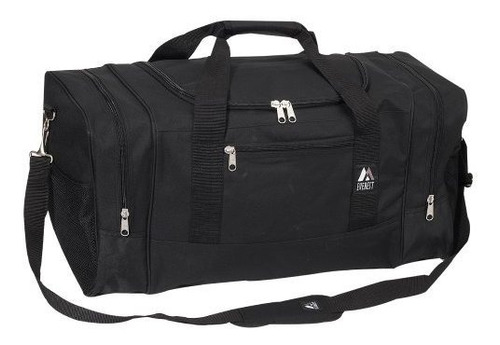 Everest Equipaje Bolso Deportivo Grande Negro) 025 Bk