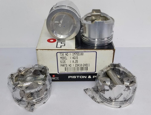 Juego De Piston Hyundai Excel 1.5 4g15 0.25(0.10) Tik