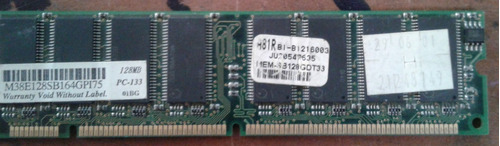 Memoria Ram Pc133 128mb