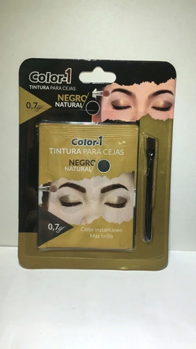 Tinte Henna Cejas Color1 Pincel - g a $10200