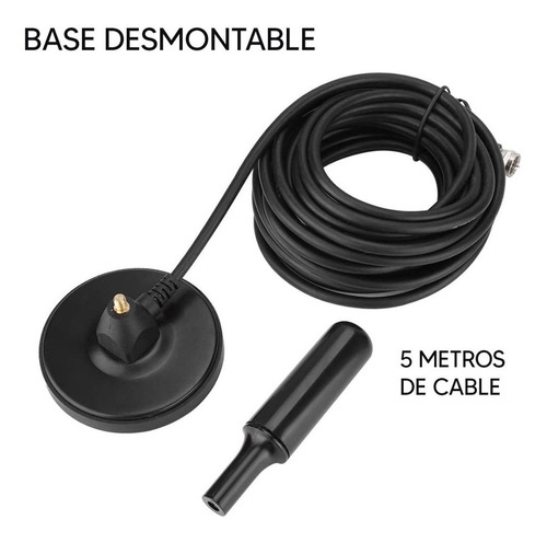 Antena Interior Para Television Isdbt Digital Base Iman Dimm