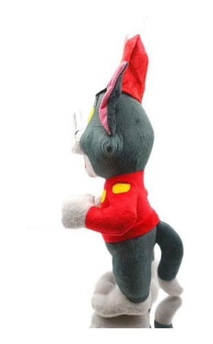 Imagen 4 de 5 de Tom Y Jerry Soldier Tom Gato Peluche Muñeca Cumpleaño Regalo