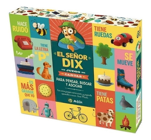 Juego De Cartas El Señor Dix Para Pensar Asociar - Maldón