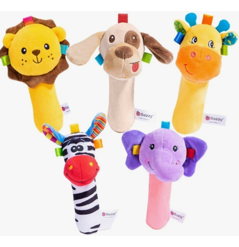 Sonajeros Para Bebés Peluche Suave Niños Y Niñas