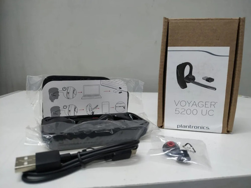 Imagem 6 de 9 de Headset Voyager B5200 Uc Bluetooth Com Case Plantronics