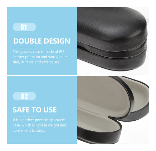 Estuche Doble Para Gafas De Sol, Caja Para Gafas