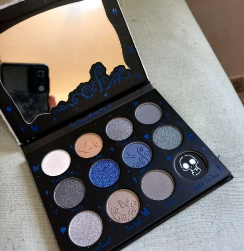 Sheglam Corpse Bride Paleta Sombras Azul Noiva Cadáver Azul