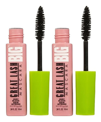 Mascara Lavable Negro 0.34 Oz