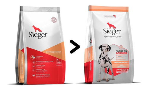 Sieger Perro Adulto Dermaprotect Piel Sensible X 3 Kg