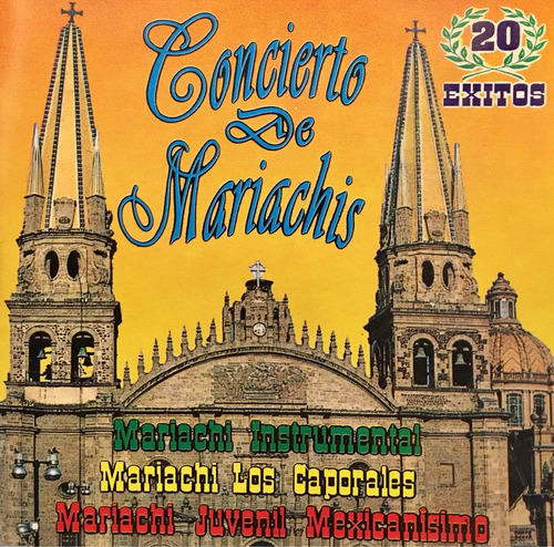 Cd Concierto De Mariachis Mariachi Instrumental Los Caporale
