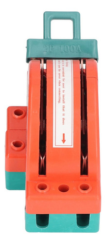 Interruptor Cuchillo De Desconexión Doble Tiro 2polos 100a