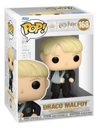 Muñeca Pop Funko 168 de Harry Potter con el brazo roto de Draco Malfoy