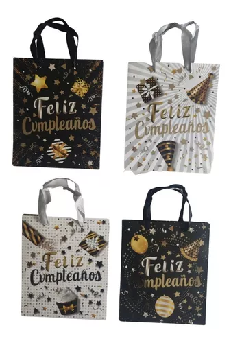 Xzeemo 12 Piezas Bolsas de Regalo de Papel, Bolsas Cumpleaños