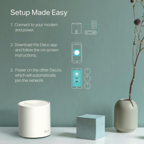 Tp-link Deco Wifi 6 Mesh Wifi (deco X20) Cubre Hasta 2200
