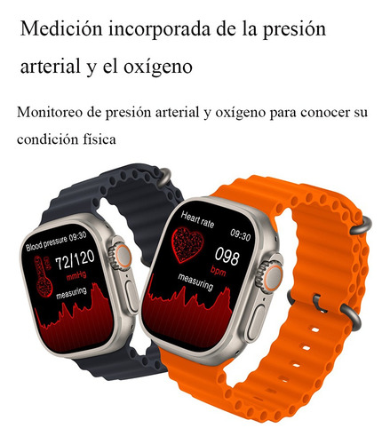 -el Nuevo Hk8 Pro Max Reloj Inteligente Amoled Nfc Llamada-