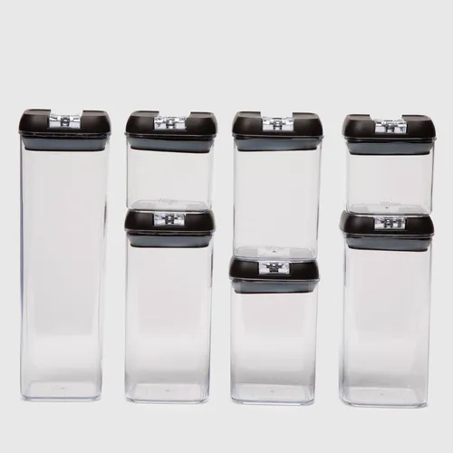 Recipientes Organizadores Comida Herméticos Sellables Set X7