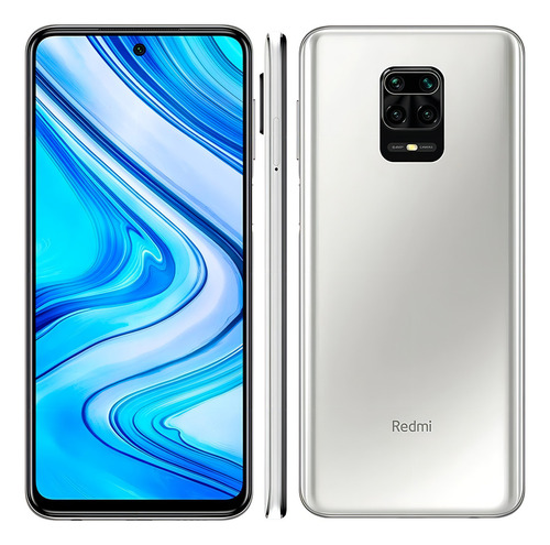 Smartphone Xiaomi Redmi Note 9 Pro 128gb Mem 6gb Ram 4g Dual Cor Branco-glacial