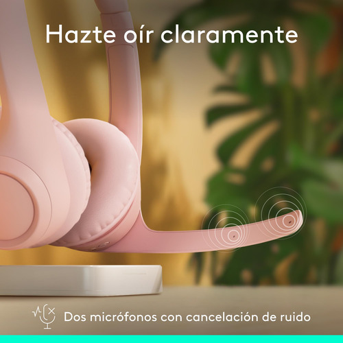 Auriculares Logitech Zone 300 Bluetooth Micrófono Cancelació