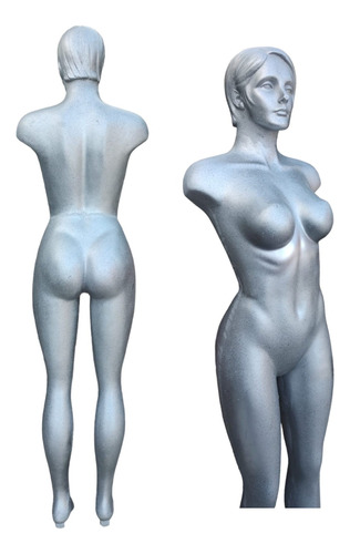 Exhibidores Maniquies Mujer Duopack Cuerpo Complet Cn Cabeza