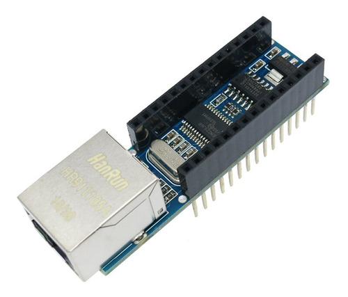 Ethernet Shield V1.0 Enc28j60 Hr911105a Para Arduino Nano V3