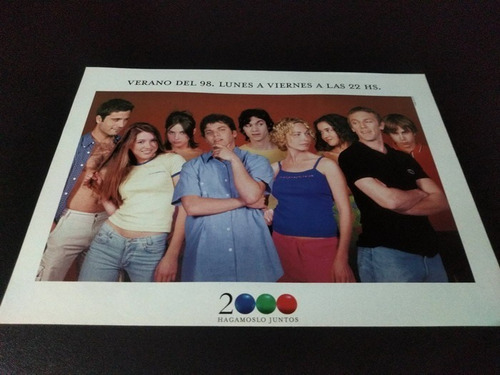 (pc337) Publicidad Clipping Tv Verano Del 98 * 2000