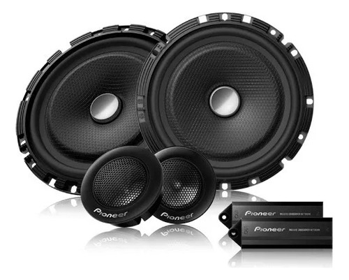 Kit 2 Vias Pioneer Alto-falante 6 Pol. Ts-c1730br 120w Rms