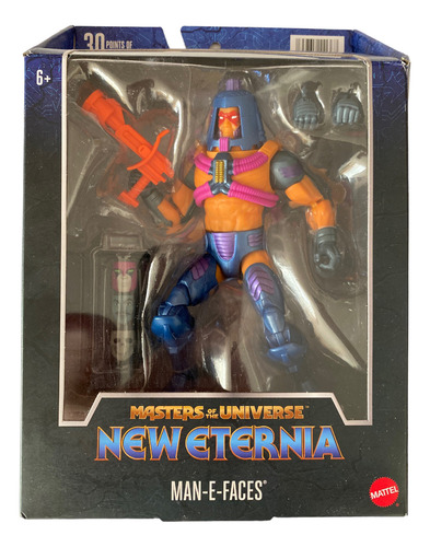 Man-e-faces Motu Revelation Masterverse Man E Faces Many (Usado)