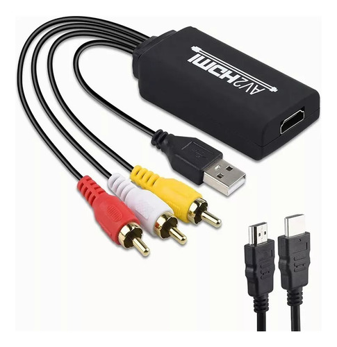 Rca To Hdmi Macho Cable Converter With Hdmi Yr Cable