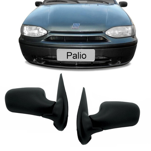 Par Retrovisor  Fixo Palio Siena 4 Portas 96 97 98 99 00