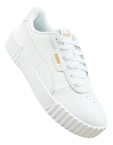 Tenis Puma Carina 3.0 400365 01 White/gold Dama