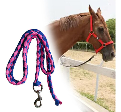 Cuerda De Para Caballos Con Clip A Presión De Perno, Cuerda