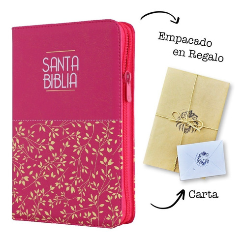 Biblia Letra Grande Reina Valera 1960 Fucsia