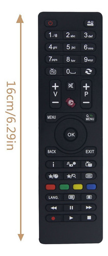 2x Controle Remoto De Substituição Para Telefunken Rc4875/rc