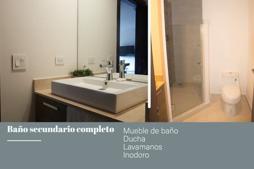 Imagen 6 de 8 de Se Alquila Apartamento Amueblado De 2 Habitaciones En Condominio Ábitu, Curridabat