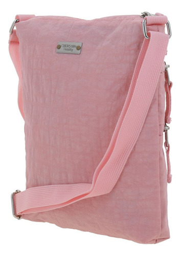 Crossbody Rosa Con Triple Cierre 1818 Zilp