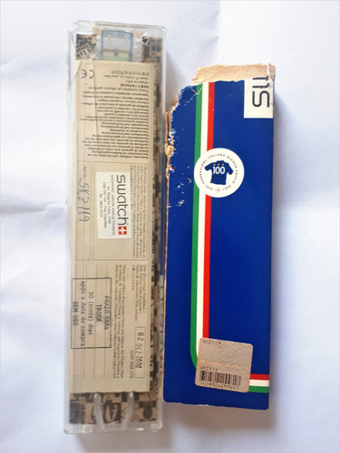 Relogio Swatch Swiss Access 100 Anos Seleção Italia Raro