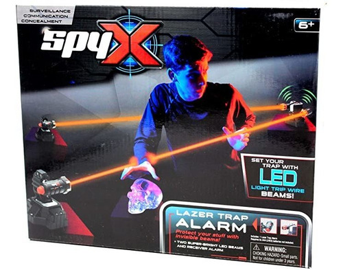 Trampa De Alarma Spyx / Lazer, Barrera Invisible Con El Rayo