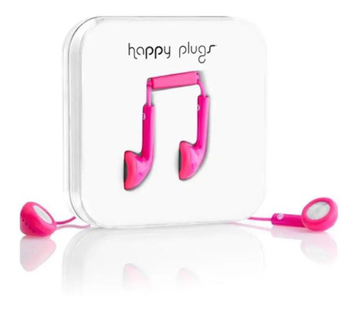Imagen 2 de 4 de Auriculares Happy Plugs Stockholm Cerise