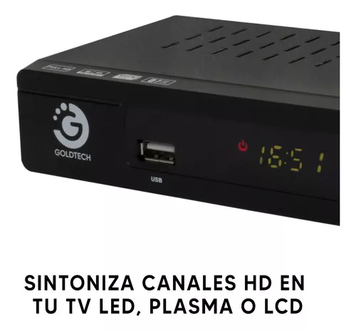 Sintonizador Tv Digital Isdb-t Full Hd Canales Hd