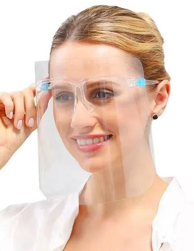 Armar careta con lentes sale