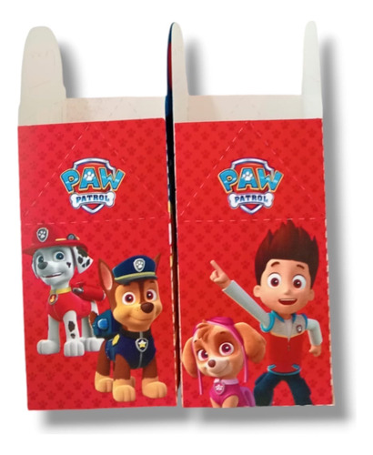 Labubu Kit Fiestas De Cumpleaños Cajas+vasos+platos 50p Paw Patrol Paw Patrol Paw Patrol
