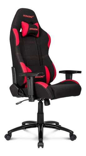 Silla Para Juegos Akracing Core Series Ex, Negro / Rojo 